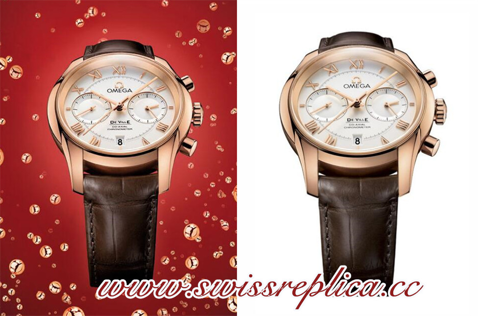 Christmas Gentleman’s Watch-Omega De Ville Replica Chronograph